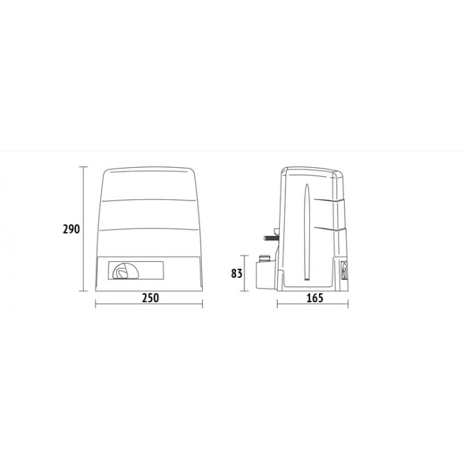 BM30 - Sliding Gates Kit - 24v