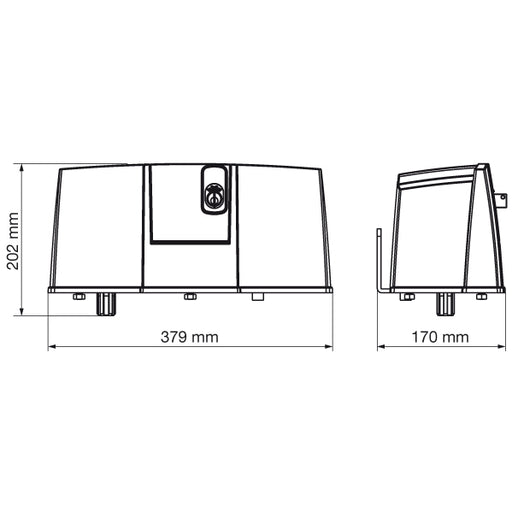 22E002 - BLITZ 24V Articulated Motor