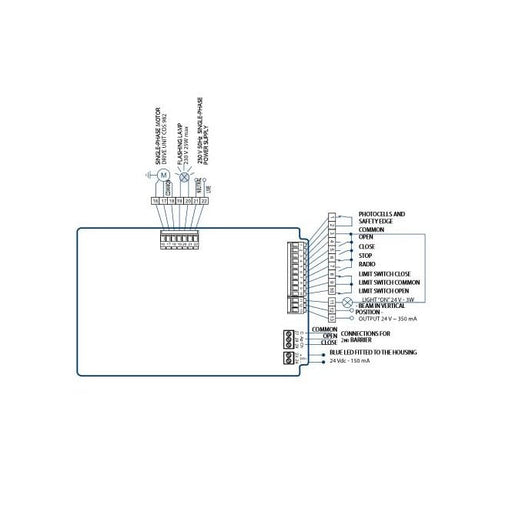Fadini ELPRO 980 Single-Phase control board
