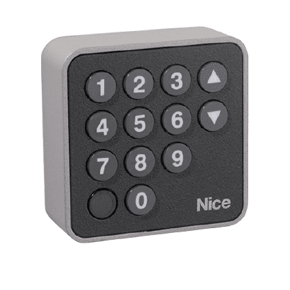 EDSI - Digital selector, 12 keys for recessed mounting, to be combined with morx decoder