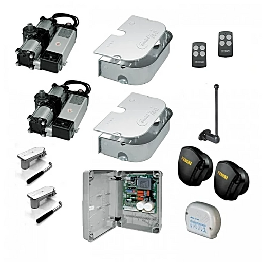 F/7421L - COMBI 740 underground kit, Double locking with 110 degree rotation