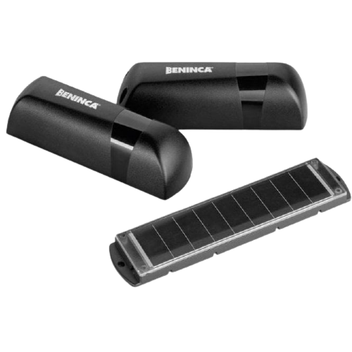 PUPILLA.B - battery powered with solar panel re-charge photocells