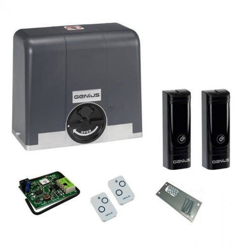 GBLIZ9KIT230V - Genius BLIZZARD 9 KIT 230Vac sliding kit for gate up to 900Kg