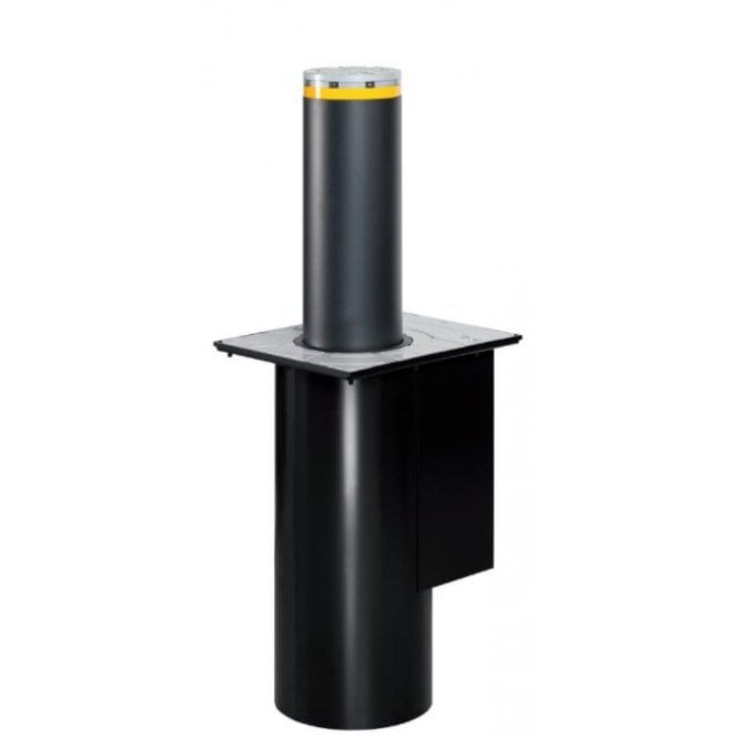116500 - J200 HA 600 painted steel retractable bollards for access controll