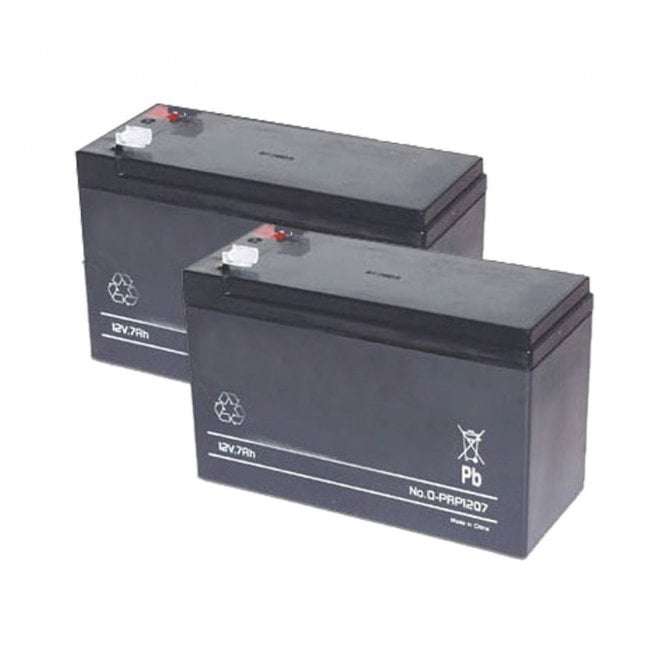 BAT2PK-7AH - 2x 12v- 7 Ah batteries