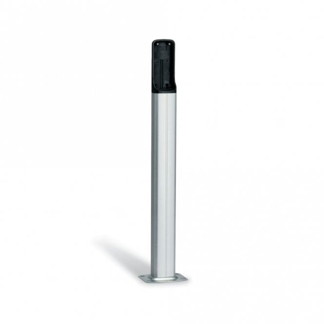 DIRL - Natural anodised aluminium post — Gate Automation Shop