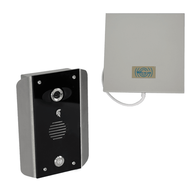 Praetorian IP Video Intercom System PRAE-IP-AB (Black Architectural Finish)