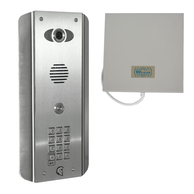 Praetorian IP Video System PRAE-IP-ASK (Stainless Steel Architectural Finish) with Keypad