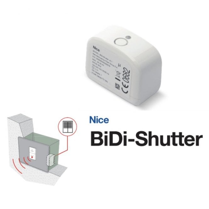 Bi-Di-Shutter - Interior bidirectional interface for tubular motor