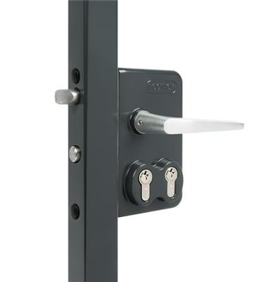 LDKZ D1 - Double cylinder gate lock for swing gates