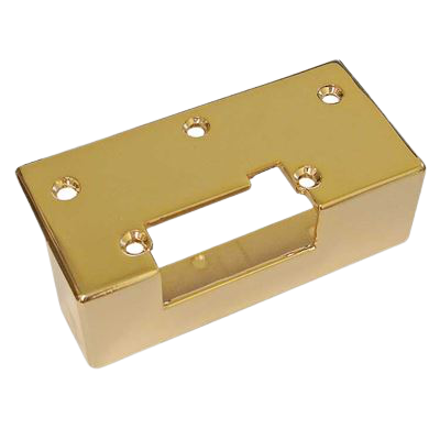 T2080B - Brass Surface Rim Case for Outward Opening Door