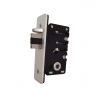Borg BL2422ECP mechanical gate lock with back to back keypads and 28mm latch for internal doors - satin chrome finish with code reset, holdback & free turn lever function