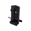 Borg BL3400ECP mechanical gate lock with keypad and free turn lever handle with 65-80mm latch - black finish with reset function