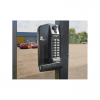 Borg BL3430DKOECP mechanical gate lock with back to back keypads and free turn lever handle with 65-80mm latch - black finish with key override, deadlock and code reset function