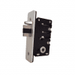 Borg BL2202ECP mechanical gate lock with keypad and 28mm latch for internal doors - satin chrome finish with code reset and holdback function