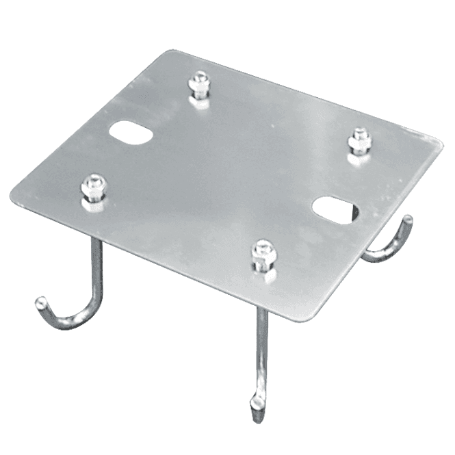 FADINI Complete anchoring base plate with rag bolts for BAYT 980 - material is optional (F/9827L & F/9829L)