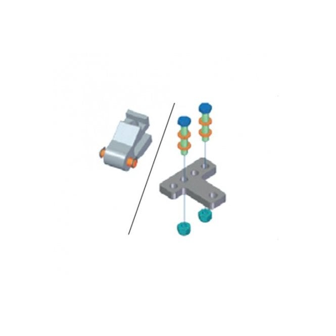 KIT ADA/FKS - OLI/N adapter kit for systems with 960mm brackets centre distance and 270mm operator stroke