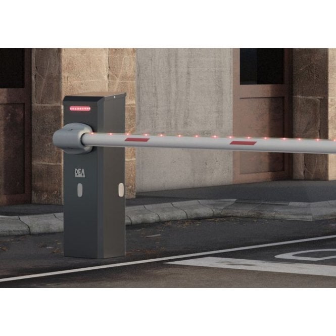 STOP N - Electromechanical Barrier for Intensive use up to 8m length (230V or 24V) - Barrier only