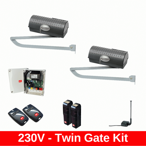 KITIGEA - Igea 230v Twin Kit for Swing Gates