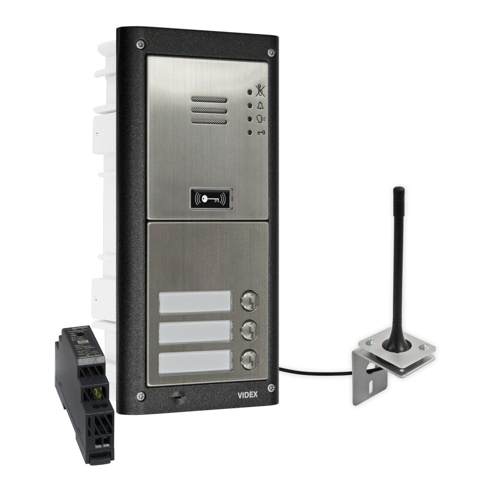 Videx GSM4K 4G GSM intercom with matt finish (mounting and stations ar ...