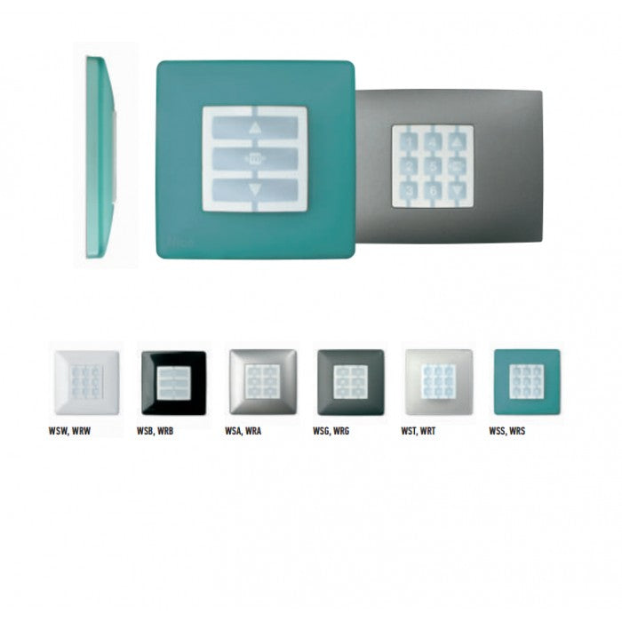 OPLA - Niceway Squared Wall Plate - Variety of Colours
