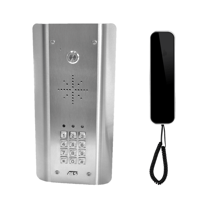 Slim Hardwired Audio Architectural Kit all stainless with keypad SLIM-CL-ASK