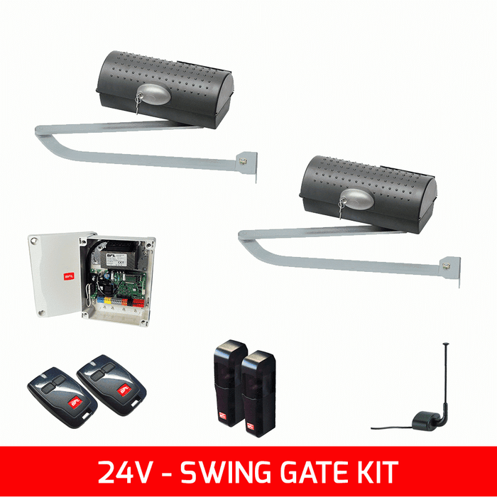 KITIGEABT - Igea BT 24v Twin Kit for Swing Gates