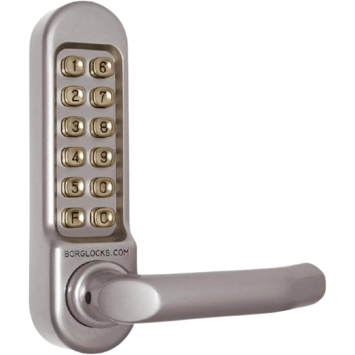 BL5003 - Keypad with Round bar handle ,60x72mm euro profile lockcase