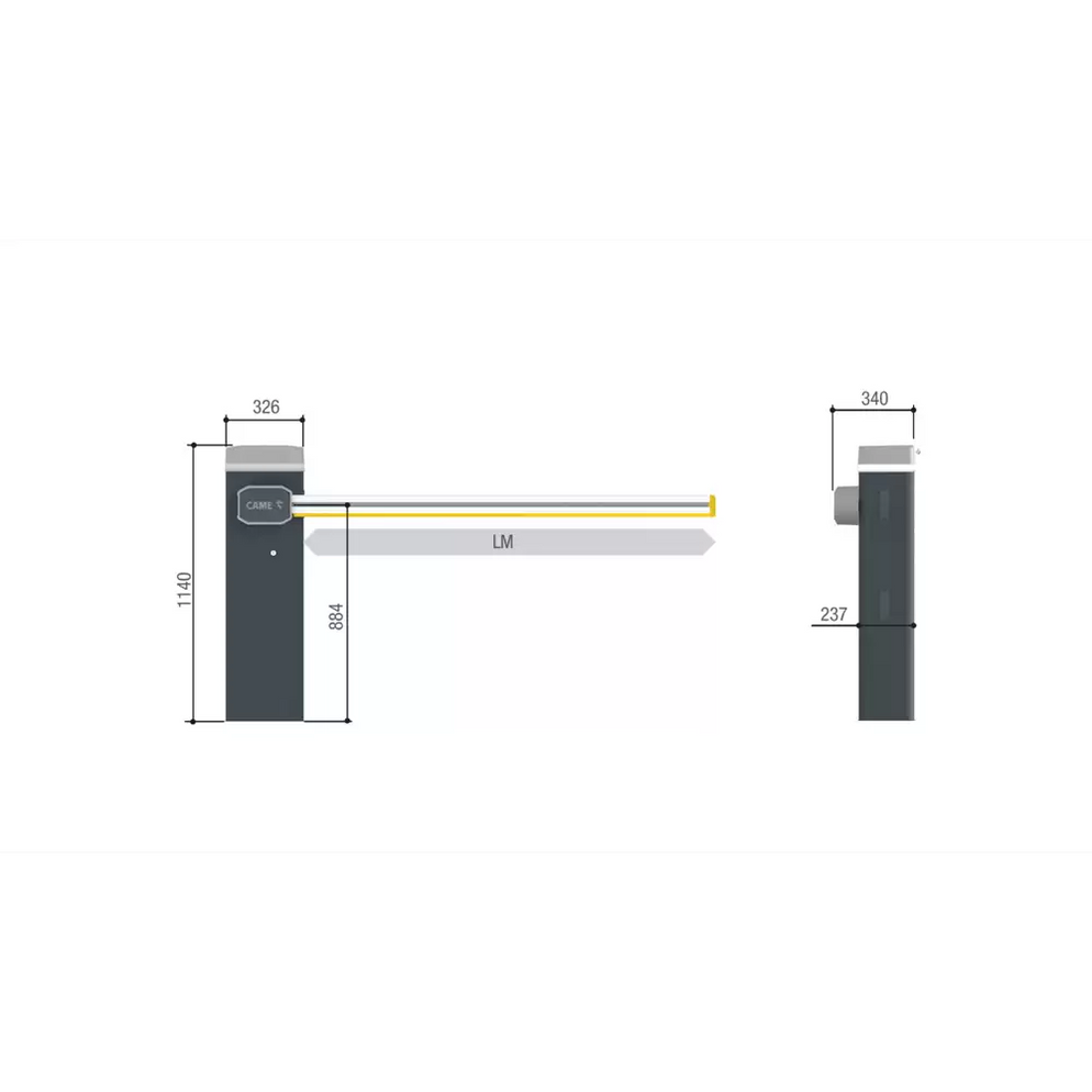 GT4 Barrier Unit — Gate Automation Shop