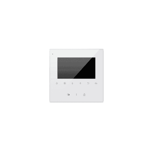 CDV43 - 4.3" Colour LCD Monitor, Touch Sensitive, White