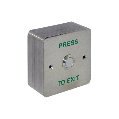 RTE-SF - Standard Stainless Exit Button, Flush