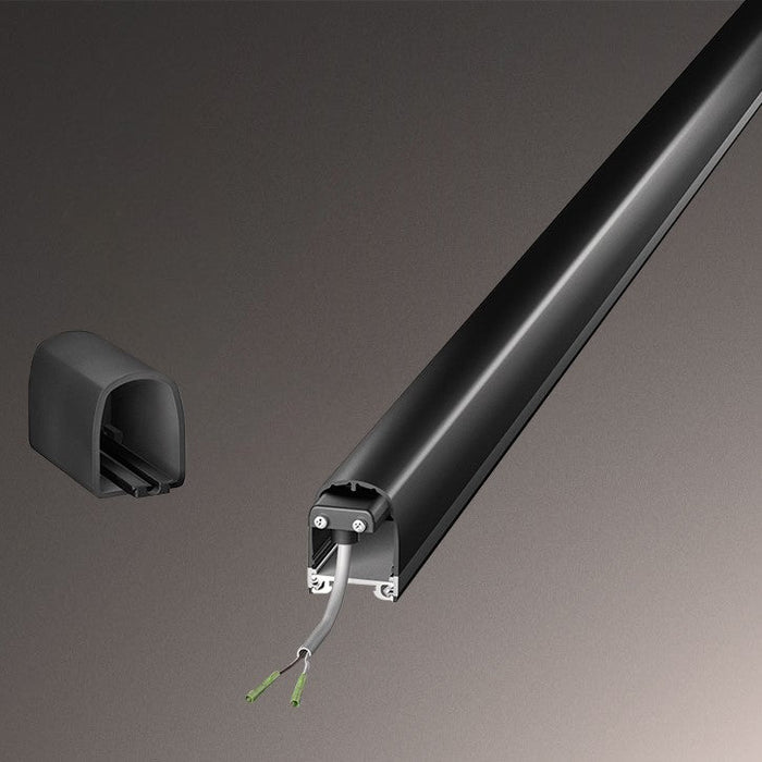 MINI LINK Conductive safety edge with 8.2 KΩ, h=38mm, length optional - with cable for serial connection (CC-16MINILINK, CC-20MINILINK, CC-25MINILINK)