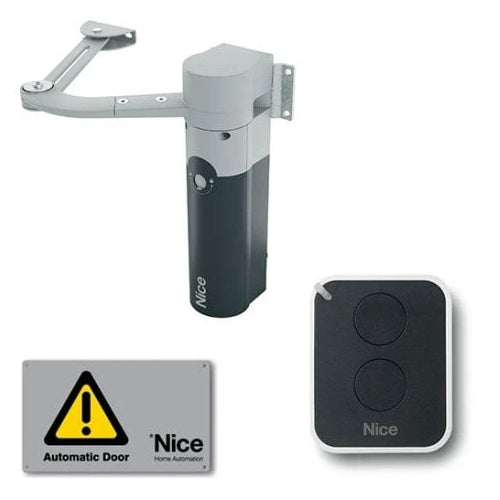 WALKY1024KCE - WALKYKIT 1024 gate automation Kit for swing gates with leaves up to 1.8 m, 24 Vdc, surface mounted