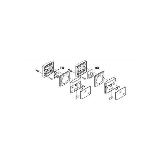 G90/F2ES - Pair of external photocells synchronized