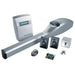 12704 - Gate automation 230v motor Swing X4 single gate kit for swing gates up to 4 m and 500 kg